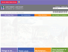 Tablet Screenshot of lflbchamber.com